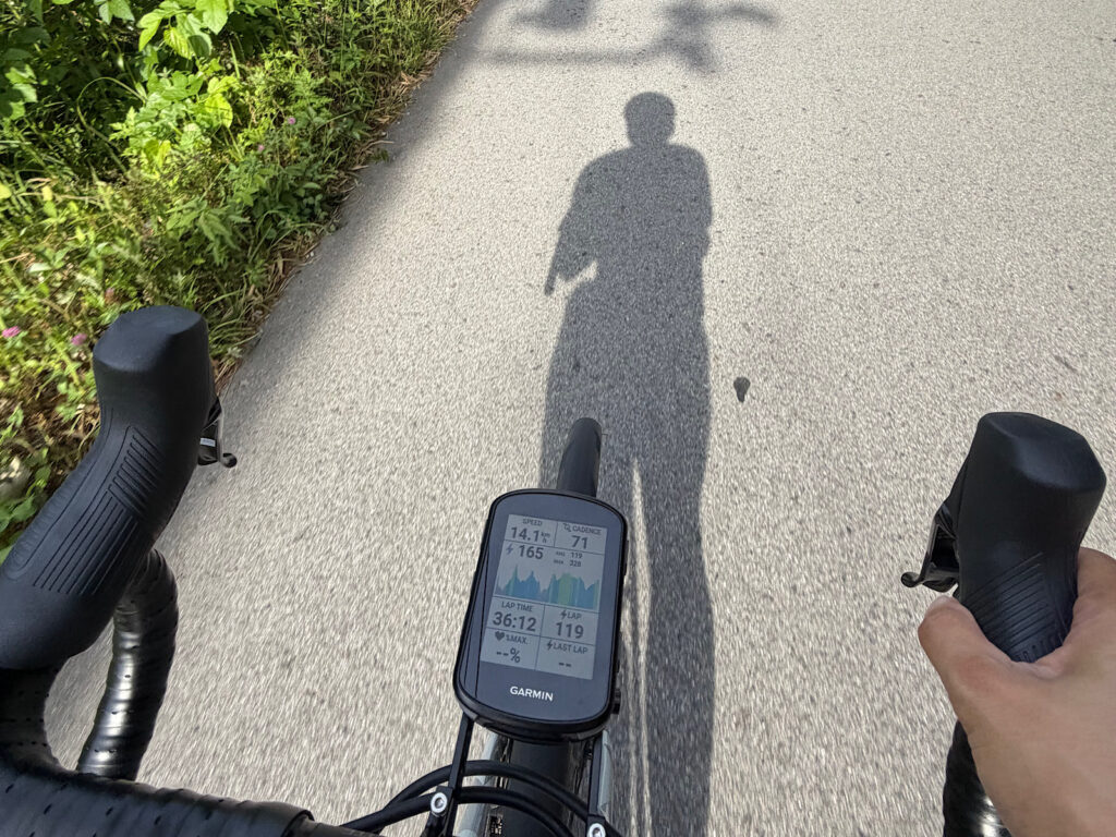 自転車トレーニング