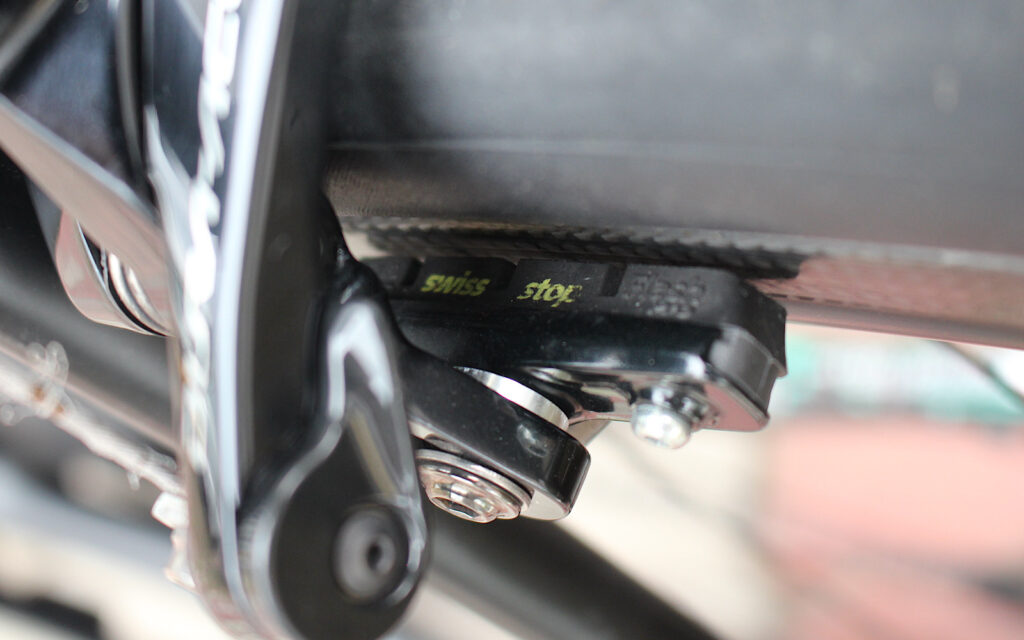 SHIMANO R9100 リムブレーキ前後（ブレーキシュー:スイスストップ）