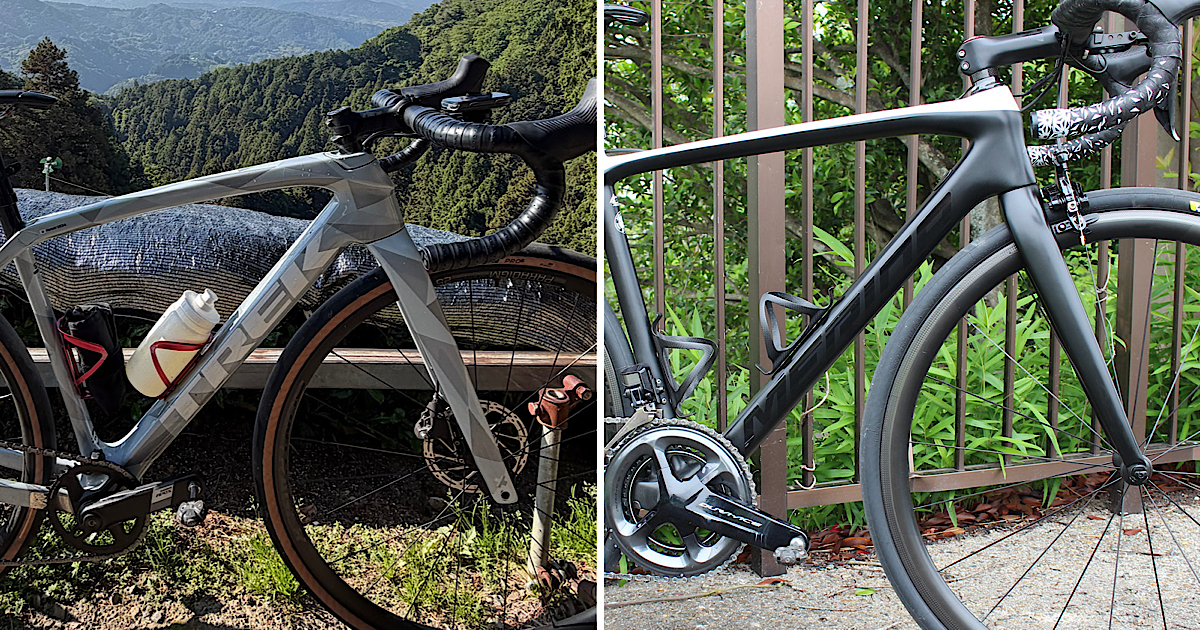 ロードバイクの性能差】2台のバイクで同じ登りを同じ日に同じパワーで 
