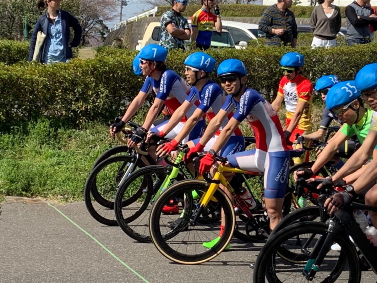 2020年 JCRC特別戦 下総 個人エンデューロクラス。旦那はレース、奥様は桜を見る女子会。
