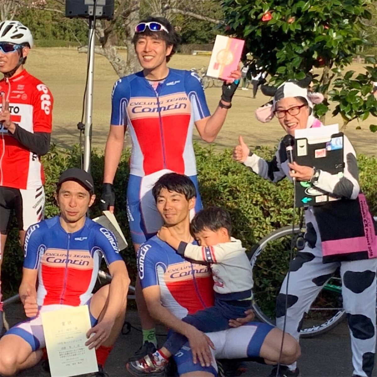 2020年 JCRC特別戦 下総 個人エンデューロクラス。旦那はレース、奥様は桜を見る女子会。