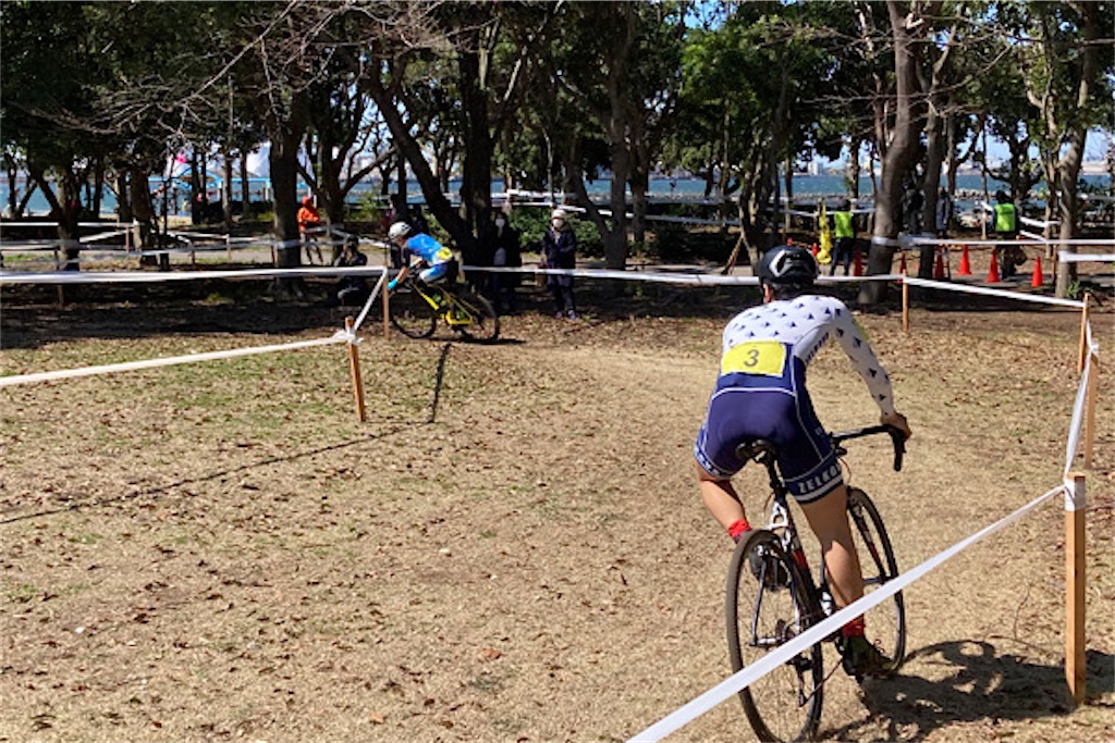 2020-2021 シクロクロス千葉 C2 18位:鎖骨骨折からの復帰戦