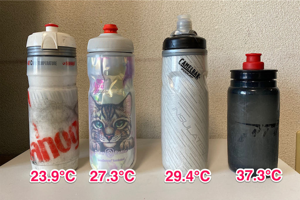 「どのメーカーの保冷ドリンクボトルが保冷効果高いの？」→実際に検証してみた