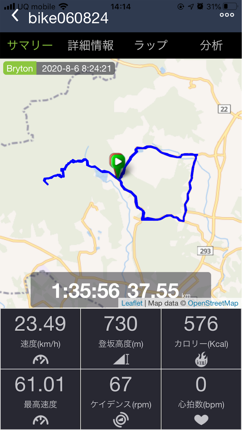 Garmin Edge 520からBryton Rider 320に乗り換えたので、比較インプレしてみる。【サイコン沼】
