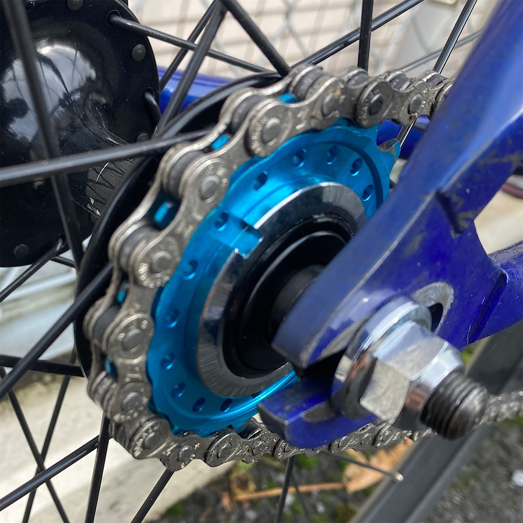 LSD用ピストバイクを組んだ。薄歯でクランク型パワーメーター装着の術!