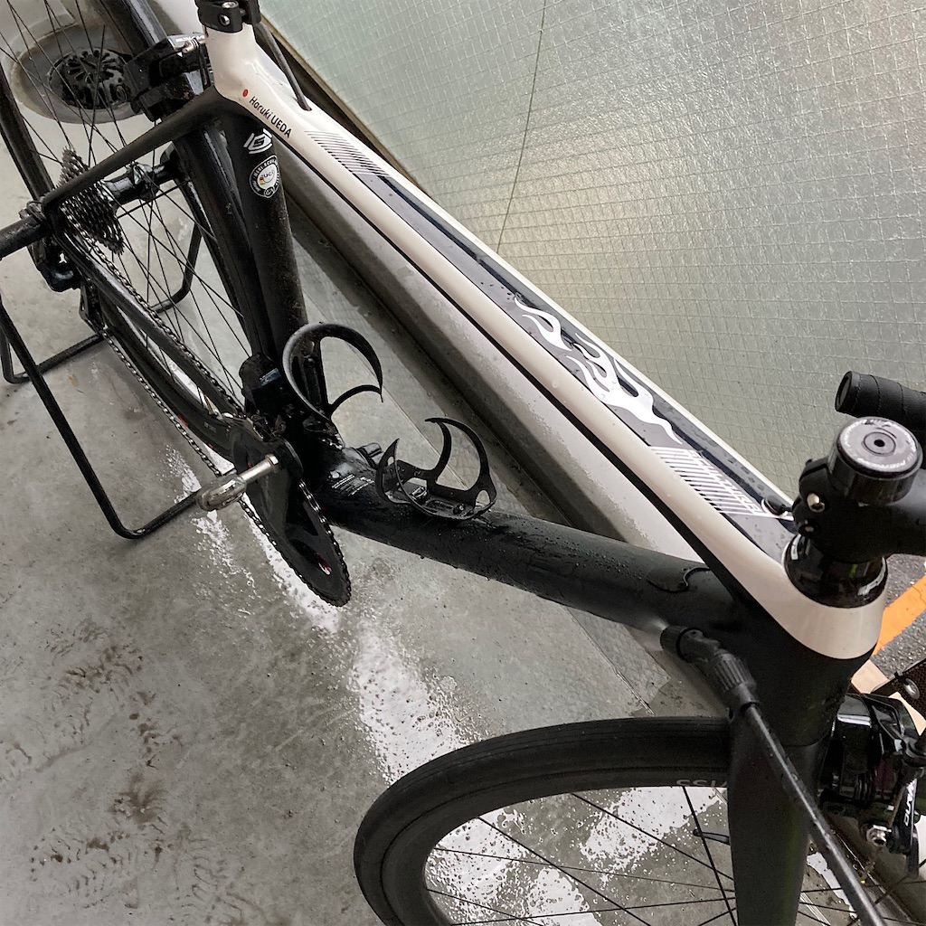 俺流・ベランダロードバイク洗車術